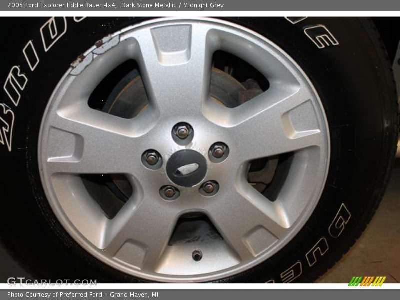 Dark Stone Metallic / Midnight Grey 2005 Ford Explorer Eddie Bauer 4x4