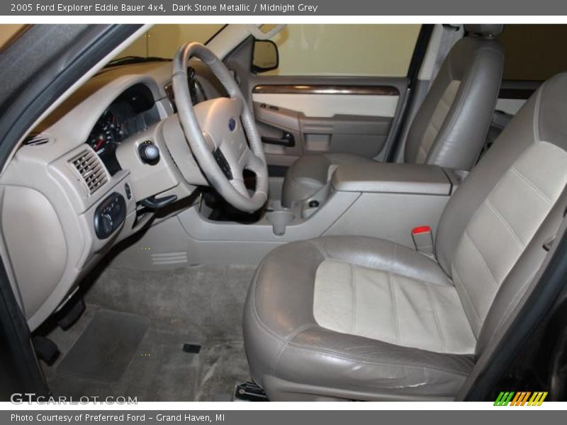 Dark Stone Metallic / Midnight Grey 2005 Ford Explorer Eddie Bauer 4x4