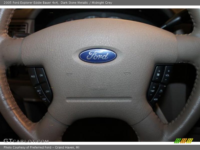Dark Stone Metallic / Midnight Grey 2005 Ford Explorer Eddie Bauer 4x4