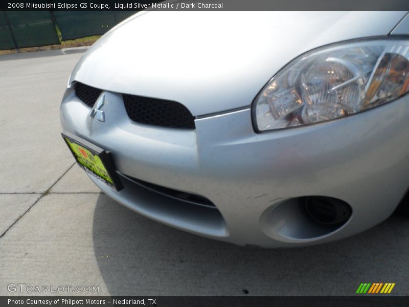 Liquid Silver Metallic / Dark Charcoal 2008 Mitsubishi Eclipse GS Coupe