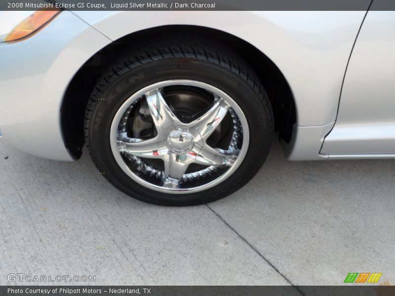 Liquid Silver Metallic / Dark Charcoal 2008 Mitsubishi Eclipse GS Coupe