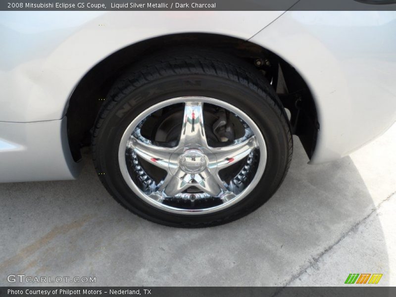 Liquid Silver Metallic / Dark Charcoal 2008 Mitsubishi Eclipse GS Coupe