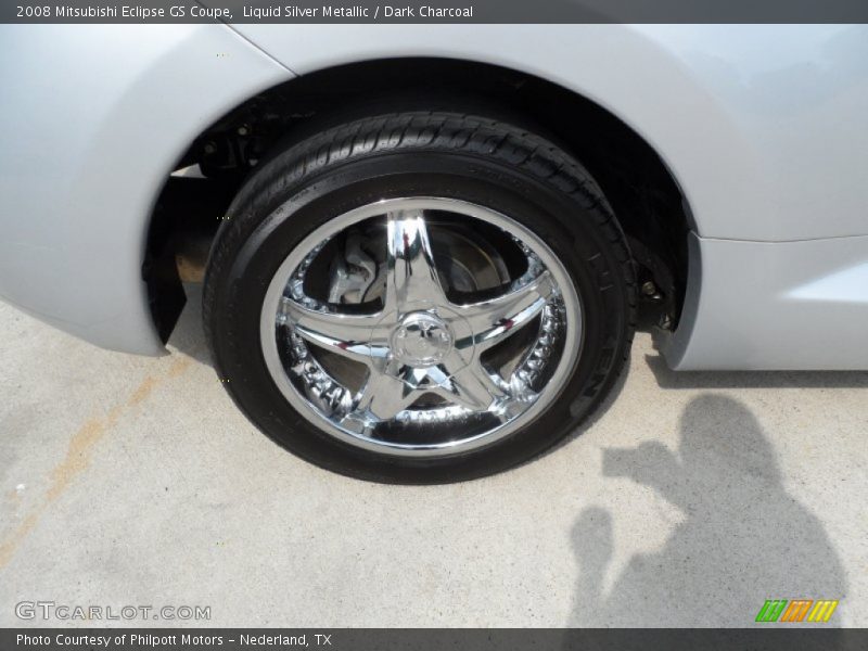 Liquid Silver Metallic / Dark Charcoal 2008 Mitsubishi Eclipse GS Coupe