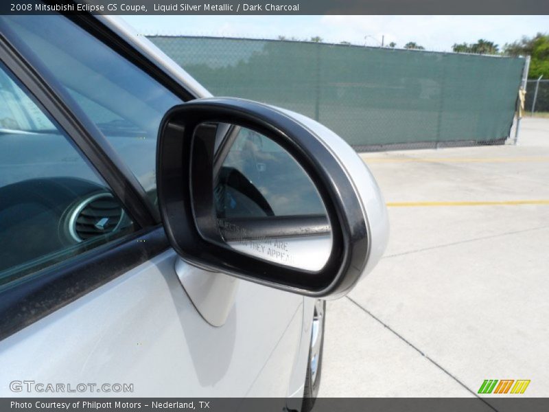 Liquid Silver Metallic / Dark Charcoal 2008 Mitsubishi Eclipse GS Coupe