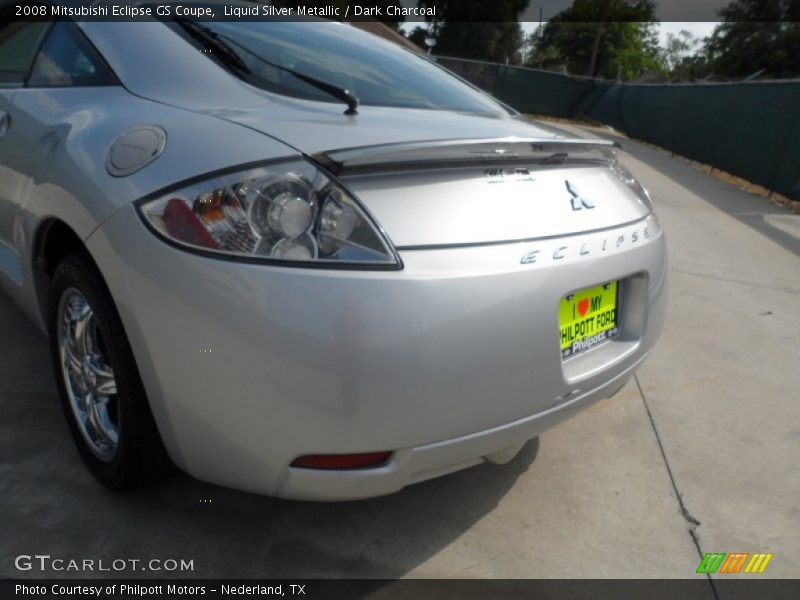 Liquid Silver Metallic / Dark Charcoal 2008 Mitsubishi Eclipse GS Coupe