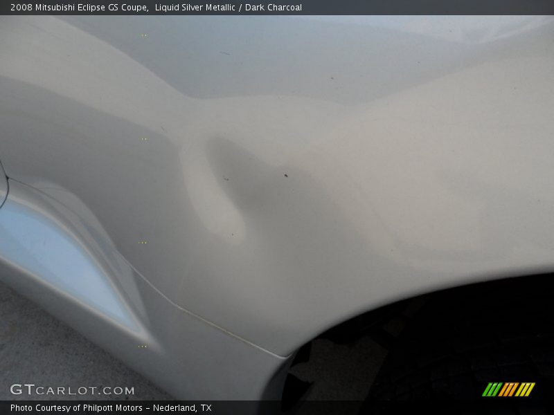 Liquid Silver Metallic / Dark Charcoal 2008 Mitsubishi Eclipse GS Coupe