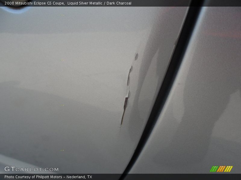 Liquid Silver Metallic / Dark Charcoal 2008 Mitsubishi Eclipse GS Coupe