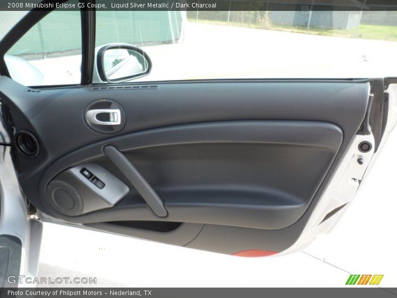 Liquid Silver Metallic / Dark Charcoal 2008 Mitsubishi Eclipse GS Coupe