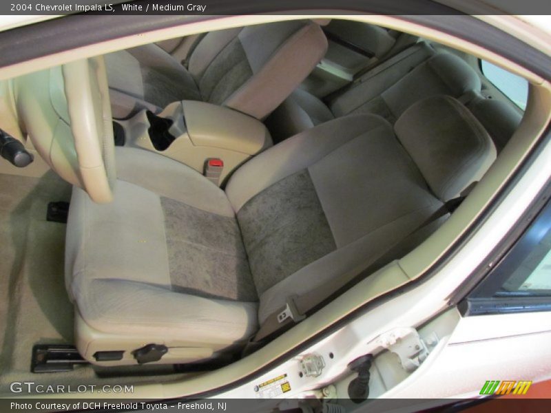 White / Medium Gray 2004 Chevrolet Impala LS
