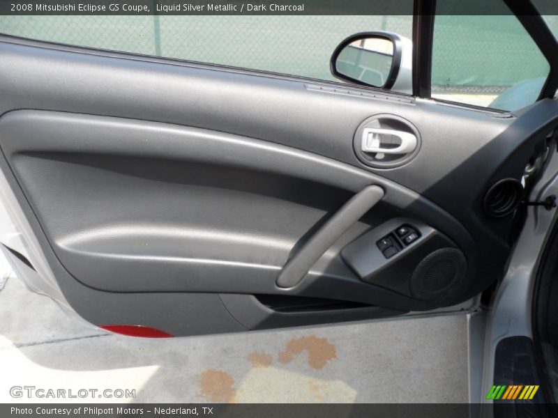 Liquid Silver Metallic / Dark Charcoal 2008 Mitsubishi Eclipse GS Coupe