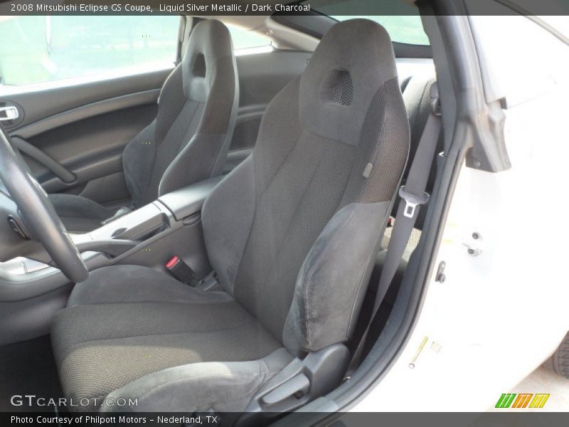 Liquid Silver Metallic / Dark Charcoal 2008 Mitsubishi Eclipse GS Coupe