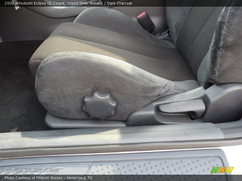 Liquid Silver Metallic / Dark Charcoal 2008 Mitsubishi Eclipse GS Coupe