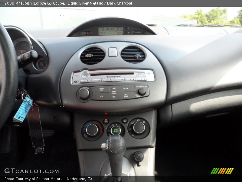Liquid Silver Metallic / Dark Charcoal 2008 Mitsubishi Eclipse GS Coupe