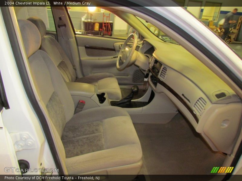 White / Medium Gray 2004 Chevrolet Impala LS