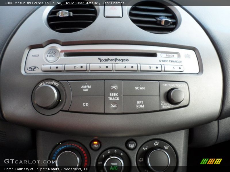 Liquid Silver Metallic / Dark Charcoal 2008 Mitsubishi Eclipse GS Coupe