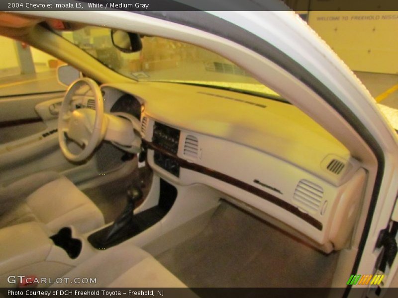 White / Medium Gray 2004 Chevrolet Impala LS