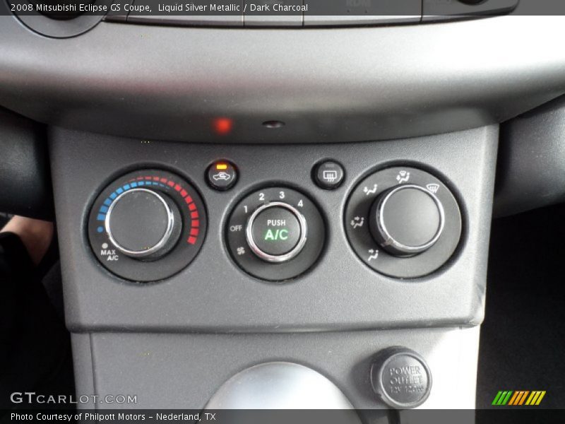 Liquid Silver Metallic / Dark Charcoal 2008 Mitsubishi Eclipse GS Coupe