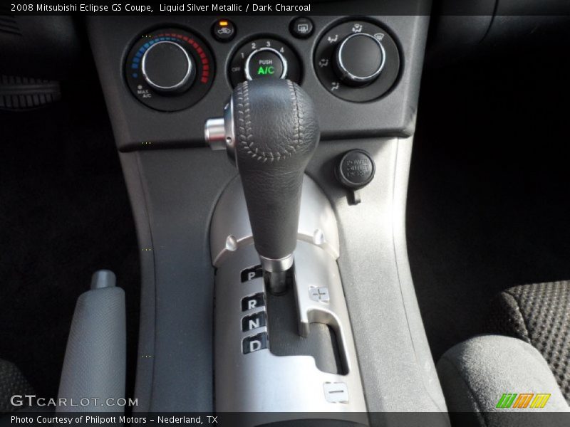 Liquid Silver Metallic / Dark Charcoal 2008 Mitsubishi Eclipse GS Coupe