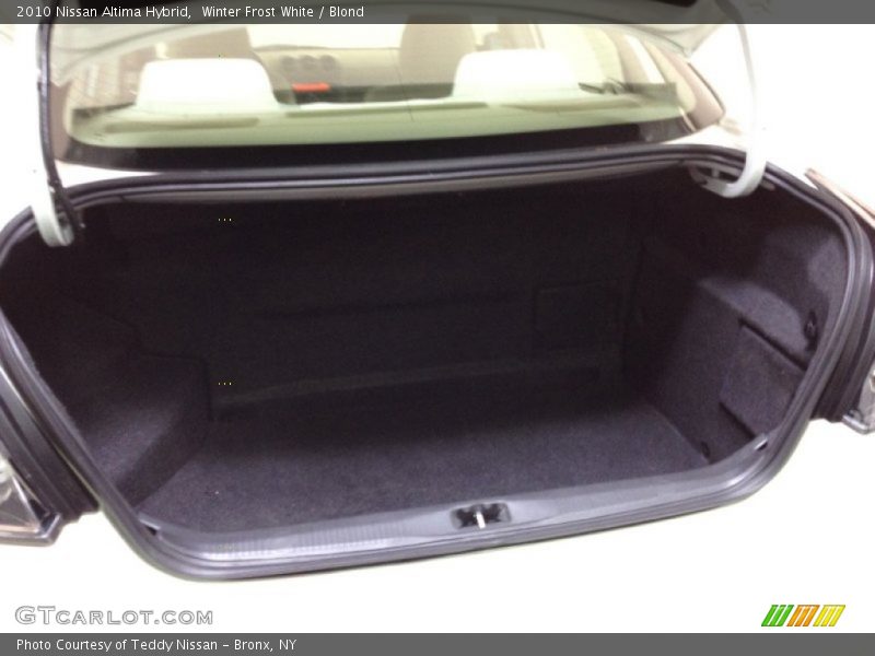 Winter Frost White / Blond 2010 Nissan Altima Hybrid