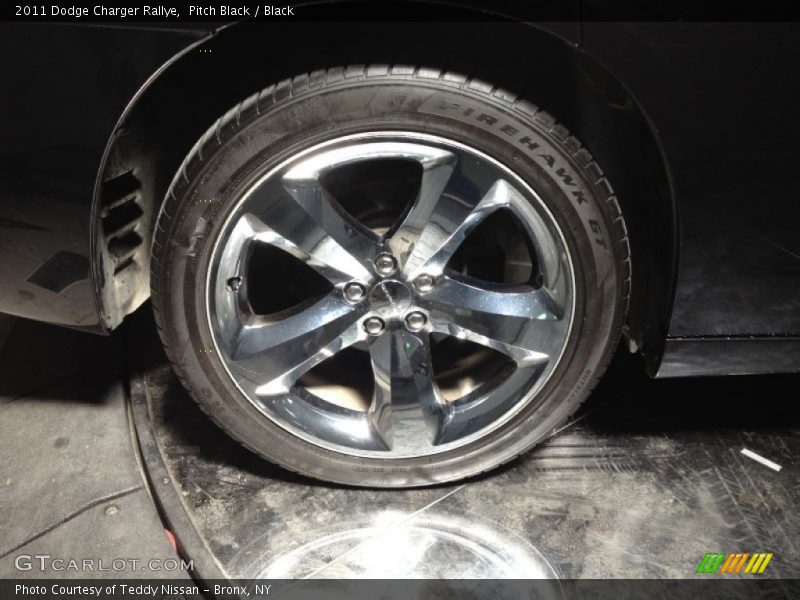 Pitch Black / Black 2011 Dodge Charger Rallye