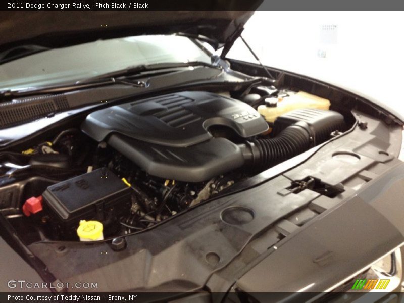 Pitch Black / Black 2011 Dodge Charger Rallye