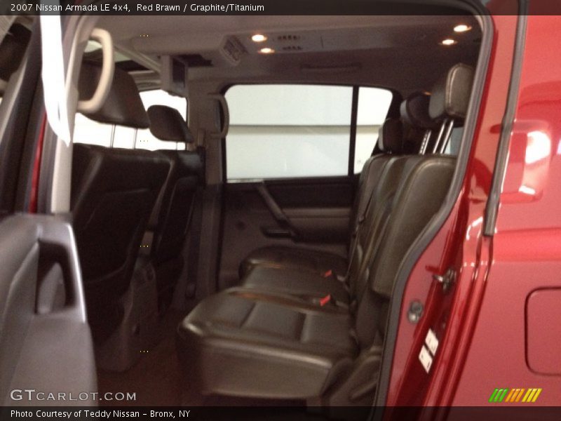 Red Brawn / Graphite/Titanium 2007 Nissan Armada LE 4x4