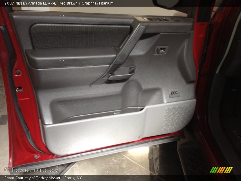 Red Brawn / Graphite/Titanium 2007 Nissan Armada LE 4x4