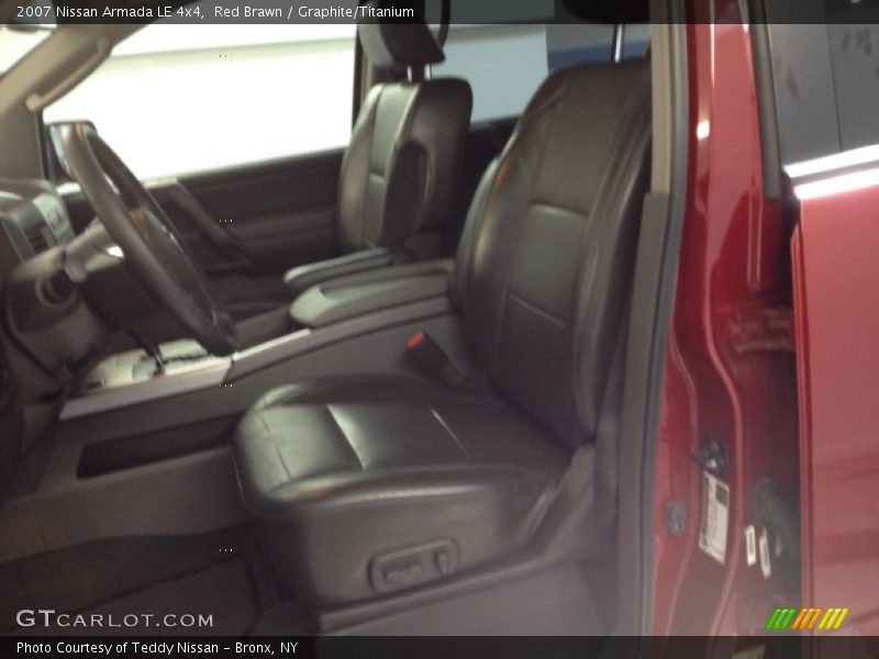 Red Brawn / Graphite/Titanium 2007 Nissan Armada LE 4x4