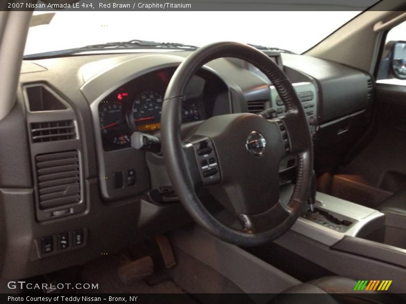 Red Brawn / Graphite/Titanium 2007 Nissan Armada LE 4x4