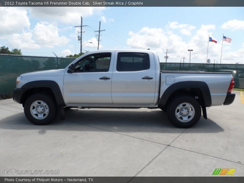 Silver Streak Mica / Graphite 2012 Toyota Tacoma V6 Prerunner Double Cab