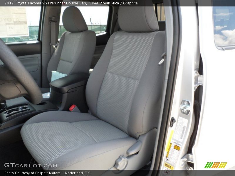 Silver Streak Mica / Graphite 2012 Toyota Tacoma V6 Prerunner Double Cab