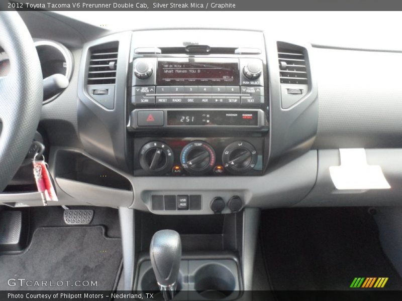 Silver Streak Mica / Graphite 2012 Toyota Tacoma V6 Prerunner Double Cab