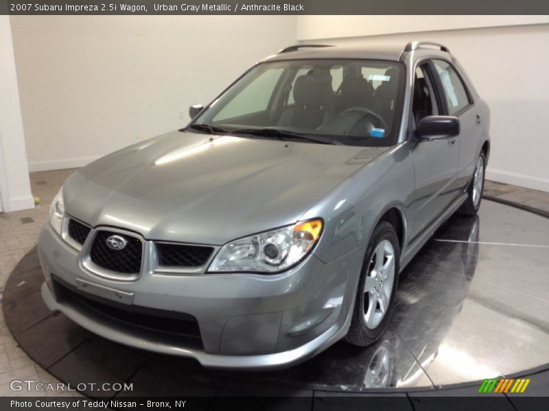 Urban Gray Metallic / Anthracite Black 2007 Subaru Impreza 2.5i Wagon