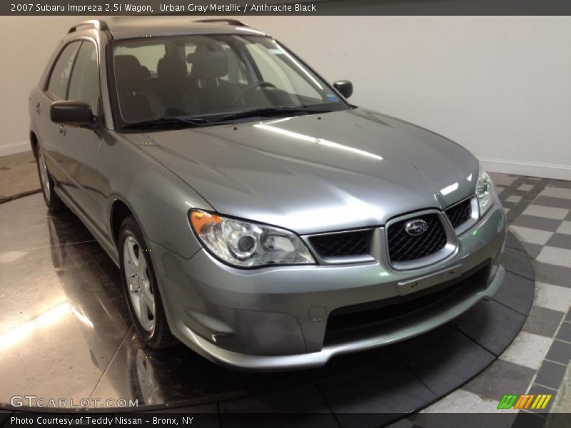 Urban Gray Metallic / Anthracite Black 2007 Subaru Impreza 2.5i Wagon
