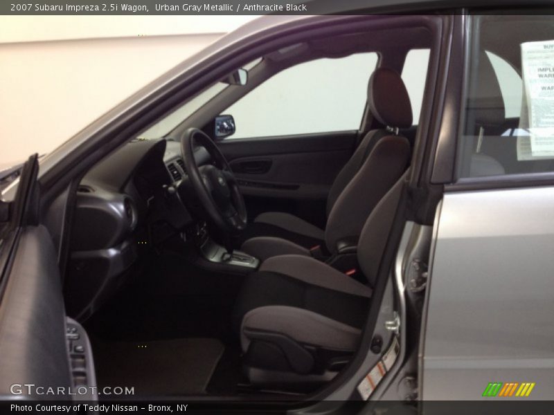 Urban Gray Metallic / Anthracite Black 2007 Subaru Impreza 2.5i Wagon