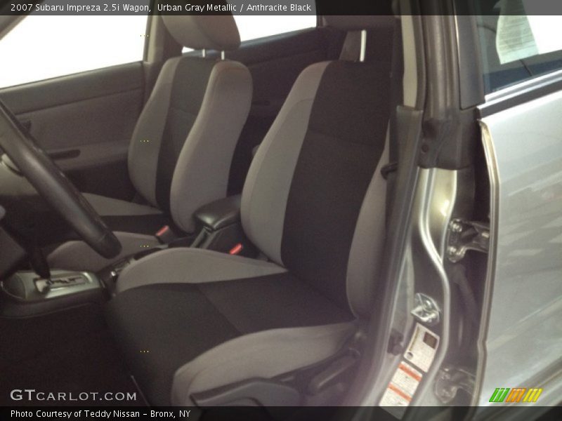 Urban Gray Metallic / Anthracite Black 2007 Subaru Impreza 2.5i Wagon