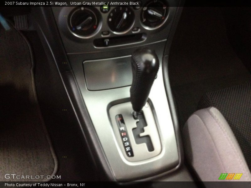 Urban Gray Metallic / Anthracite Black 2007 Subaru Impreza 2.5i Wagon