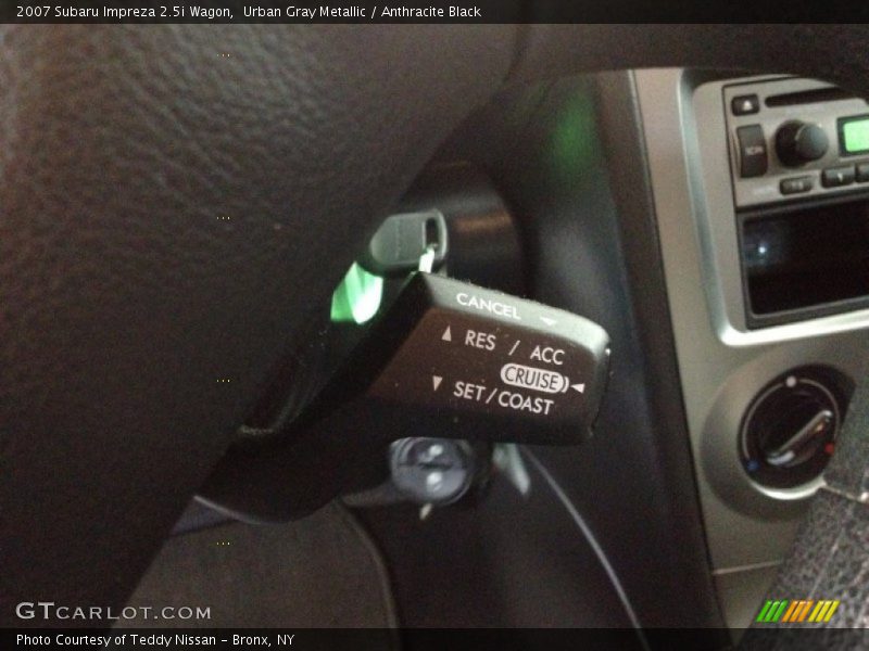 Urban Gray Metallic / Anthracite Black 2007 Subaru Impreza 2.5i Wagon