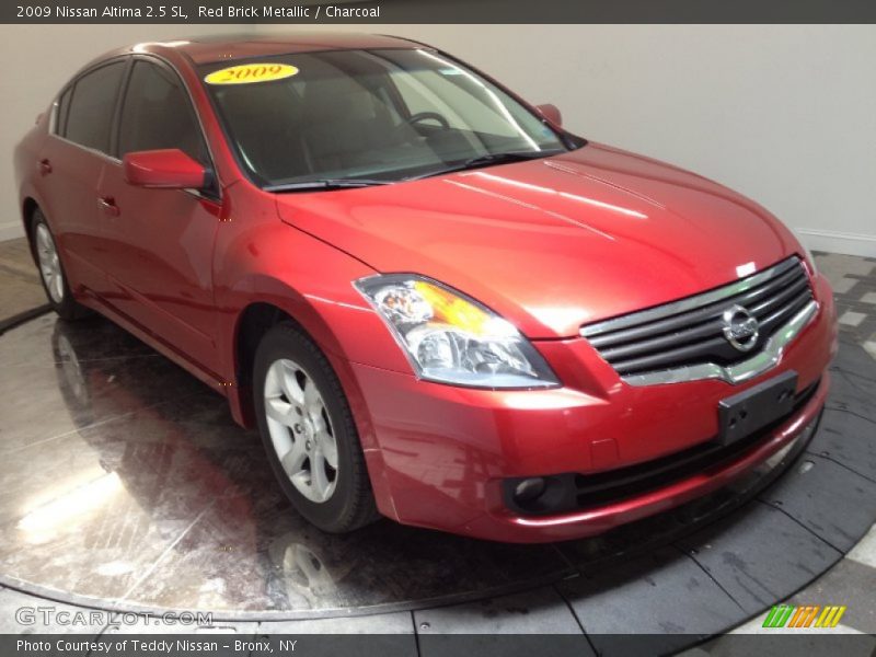 Red Brick Metallic / Charcoal 2009 Nissan Altima 2.5 SL