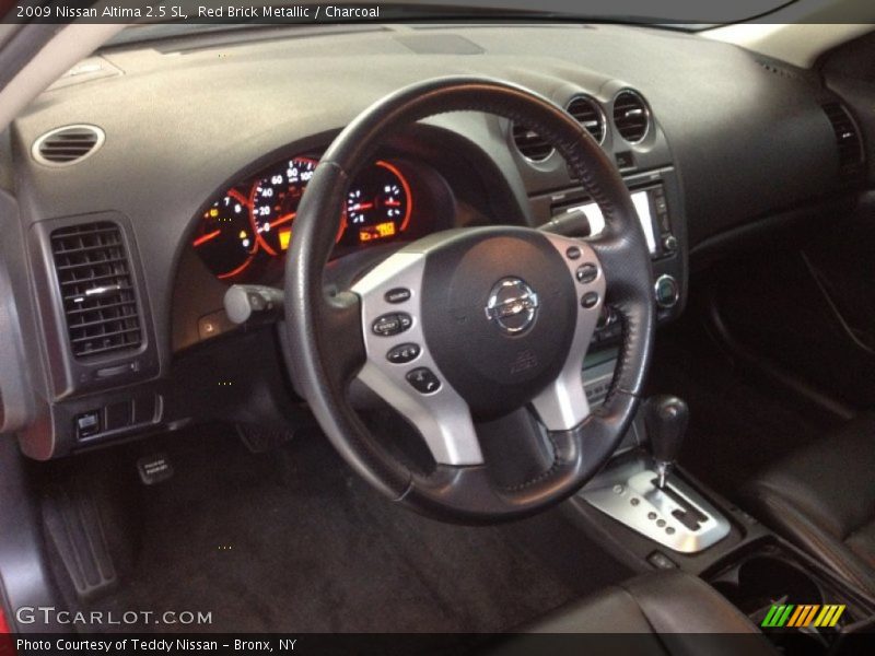 Red Brick Metallic / Charcoal 2009 Nissan Altima 2.5 SL