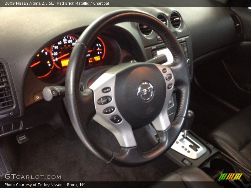 Red Brick Metallic / Charcoal 2009 Nissan Altima 2.5 SL