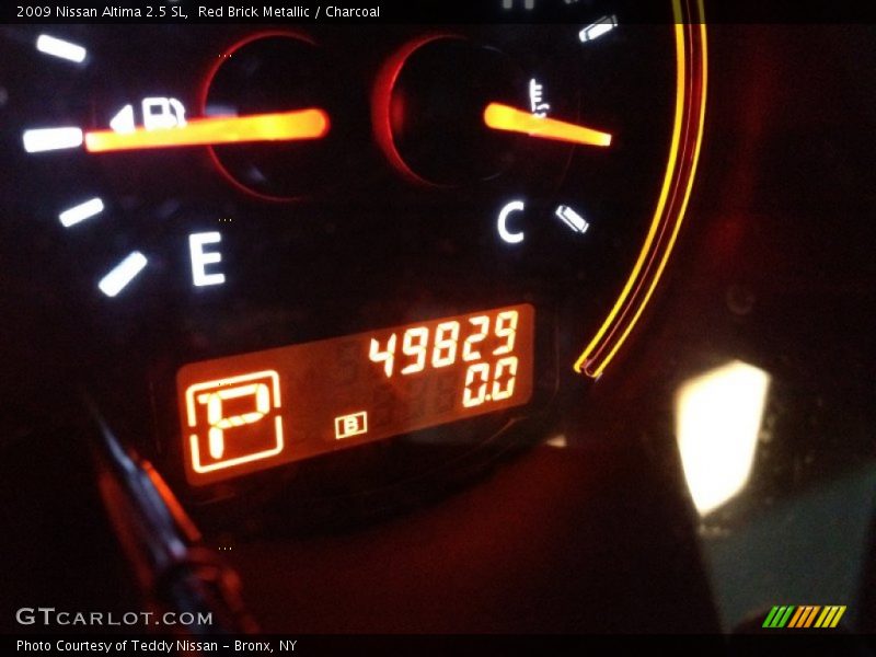 Red Brick Metallic / Charcoal 2009 Nissan Altima 2.5 SL