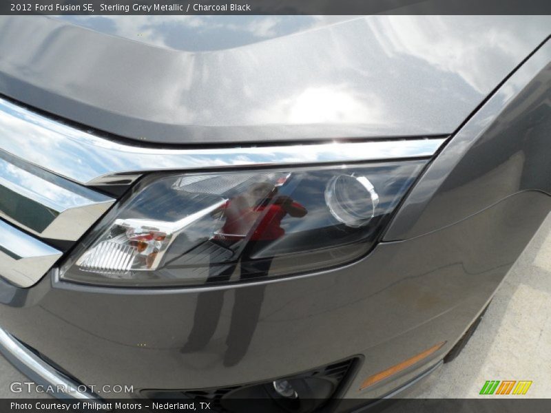 Sterling Grey Metallic / Charcoal Black 2012 Ford Fusion SE