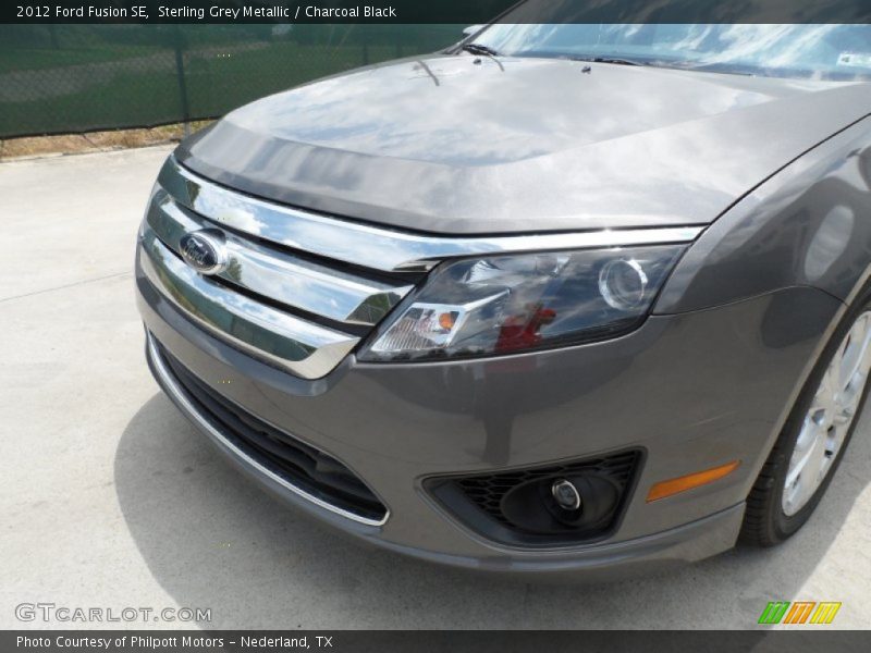 Sterling Grey Metallic / Charcoal Black 2012 Ford Fusion SE