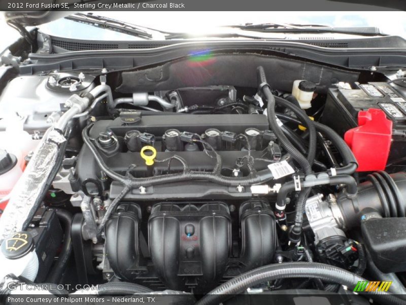 Sterling Grey Metallic / Charcoal Black 2012 Ford Fusion SE