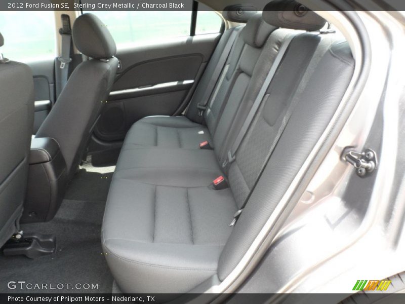Sterling Grey Metallic / Charcoal Black 2012 Ford Fusion SE