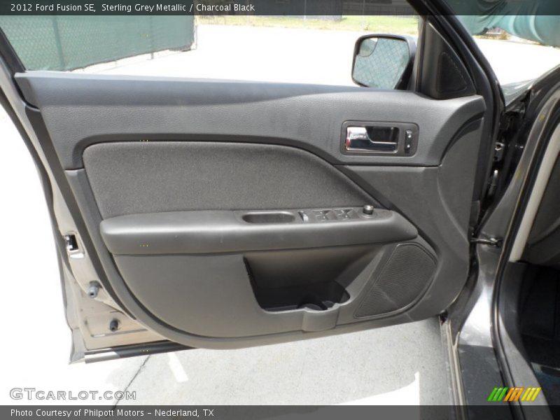 Sterling Grey Metallic / Charcoal Black 2012 Ford Fusion SE
