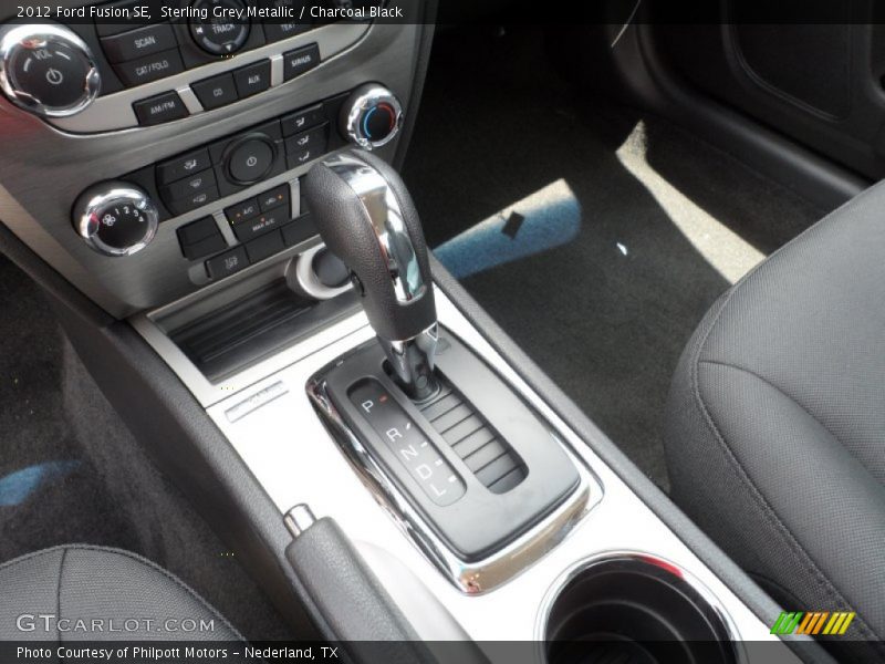 Sterling Grey Metallic / Charcoal Black 2012 Ford Fusion SE