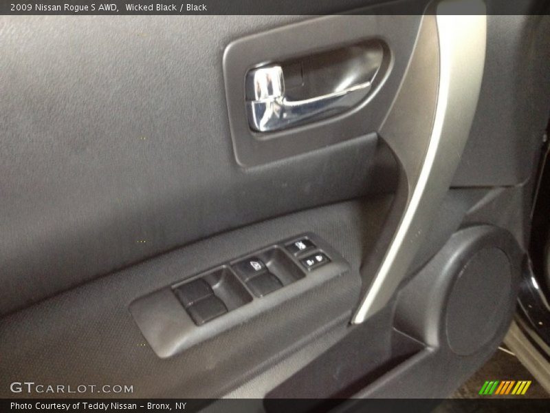Wicked Black / Black 2009 Nissan Rogue S AWD