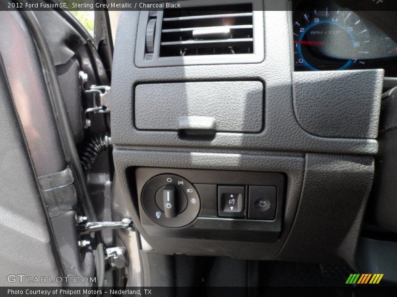 Sterling Grey Metallic / Charcoal Black 2012 Ford Fusion SE